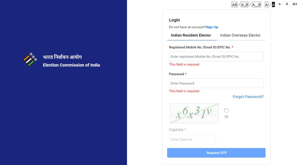Voter ID Card Online Apply