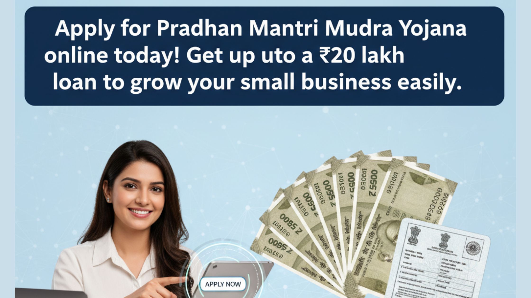 Pradhan Mantri Mudra Yojana online apply